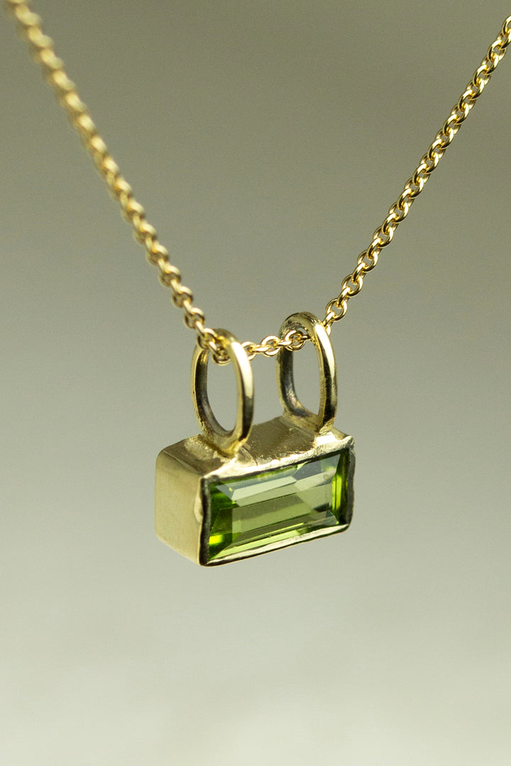 Gem-Bag Ketting Peridoot