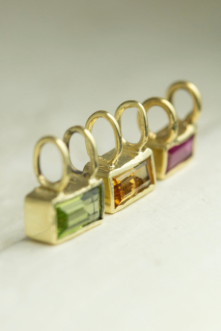 Gem-Bag Ketting Robijn