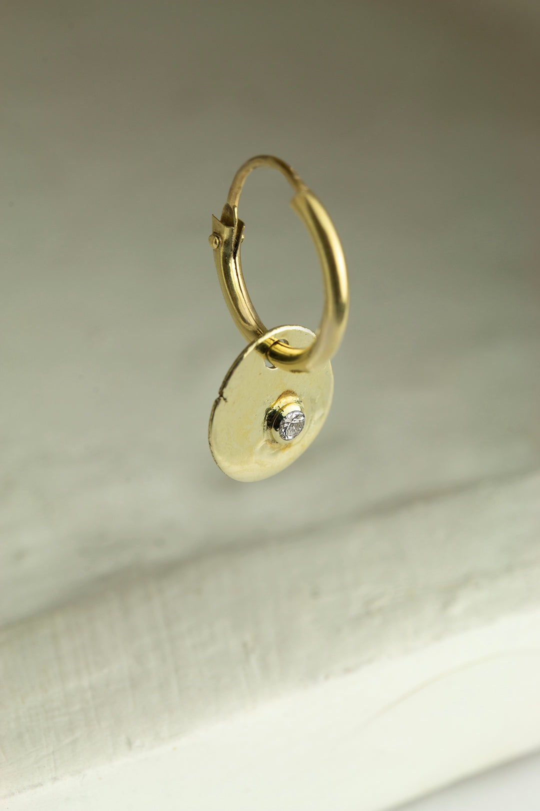 Pebble Birthstone Earring