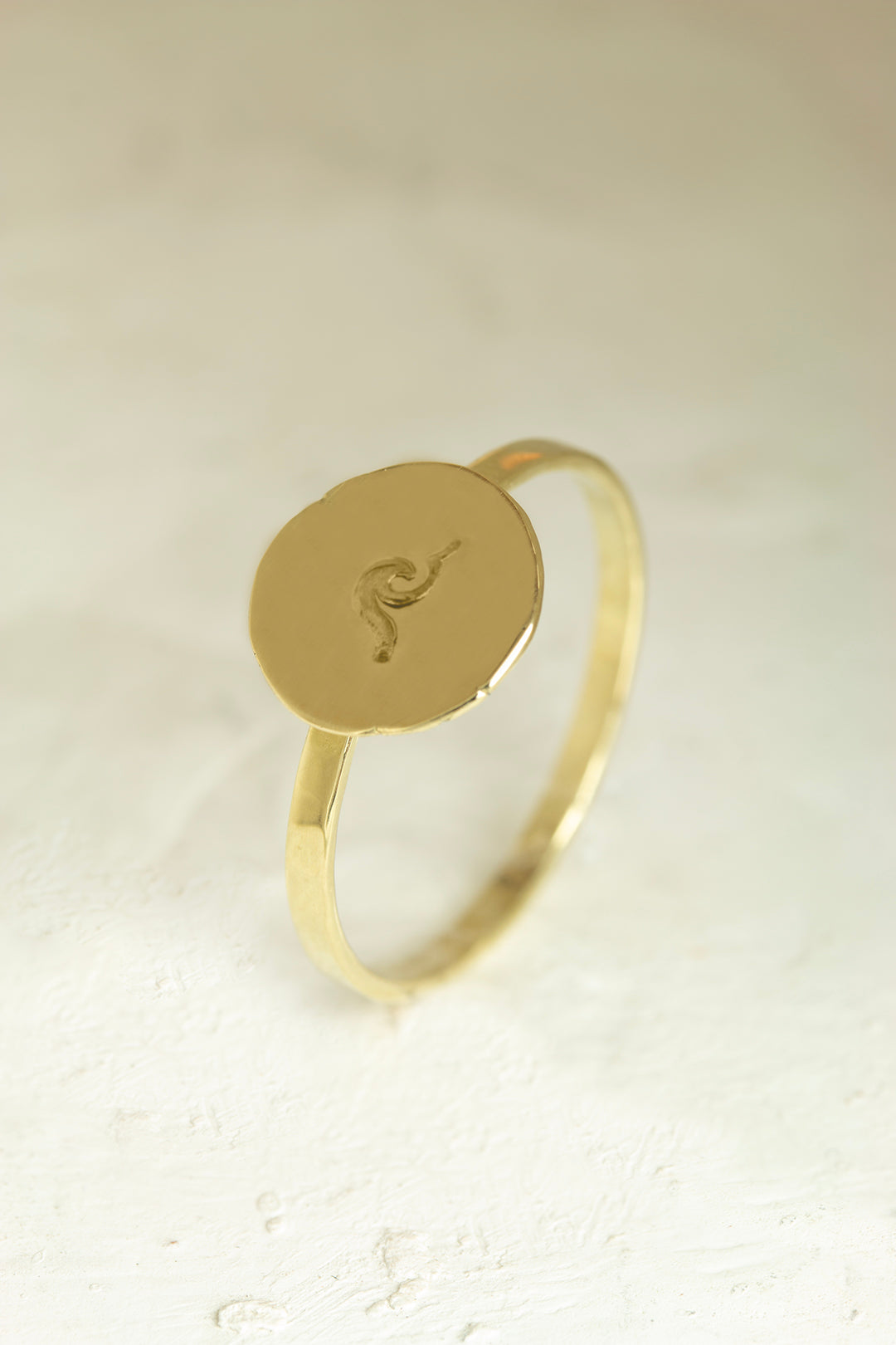 Pebble Symbol Ring