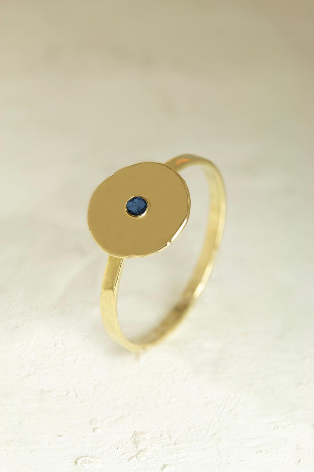 Pebble Birthstone Ring