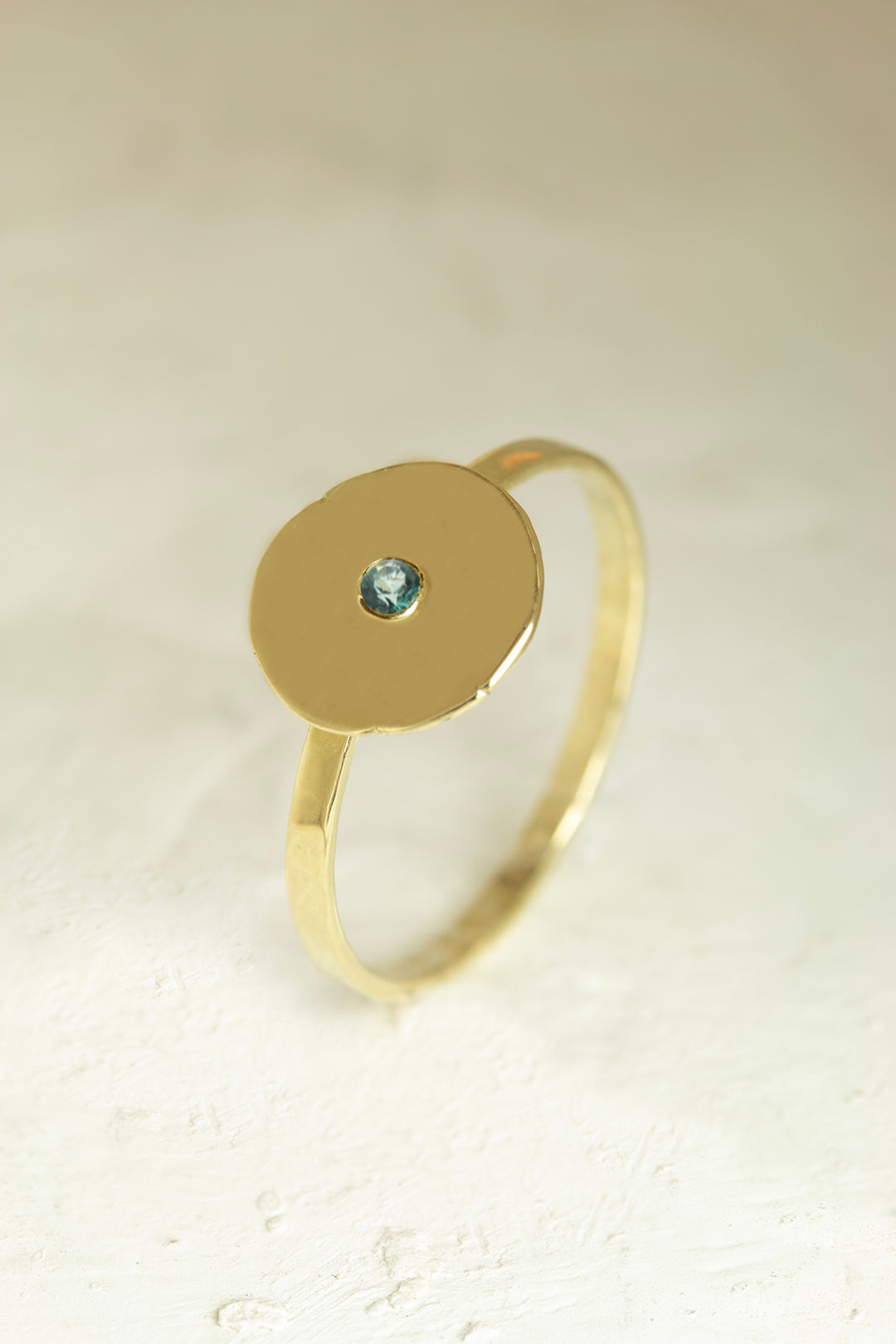 Pebble Birthstone Ring