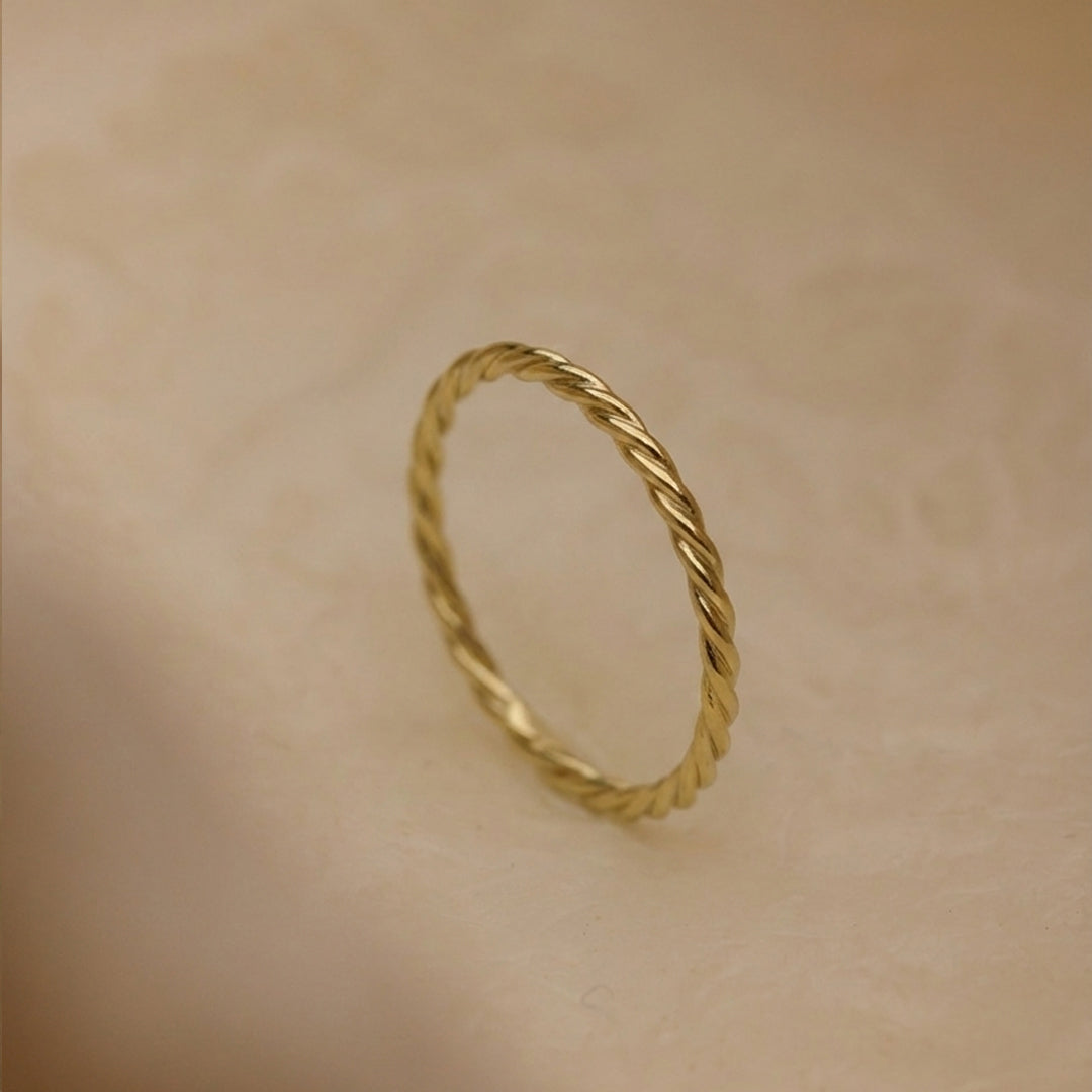 Twisted Stacking Ring